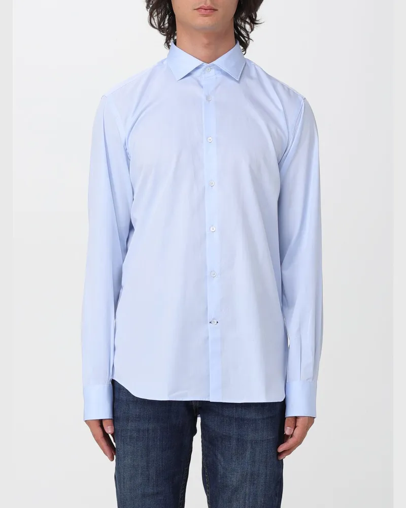 Brooksfield Hemd herren Hellblau