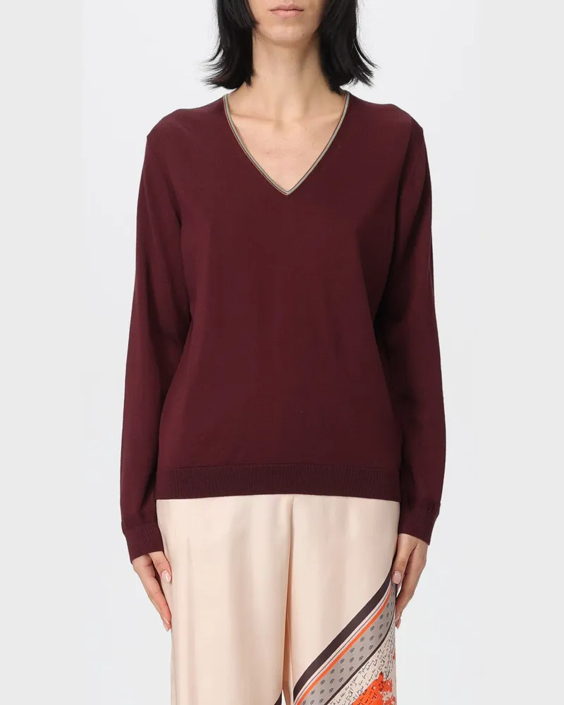 Paul Smith Pullover damen Burgunderrot