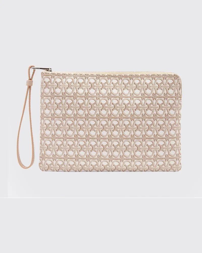 Coccinelle Schultertasche damen Weiß