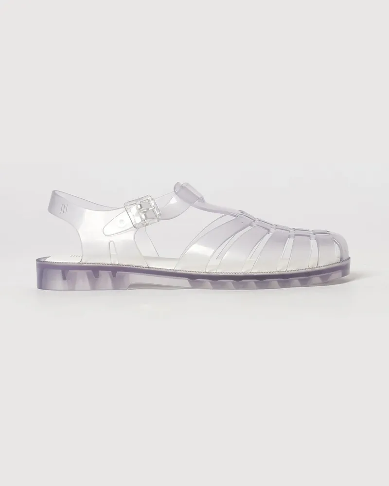 Melissa Possession Fischer-Sandalen aus PVC mit verstellbarem Riemen Durchsichtig
