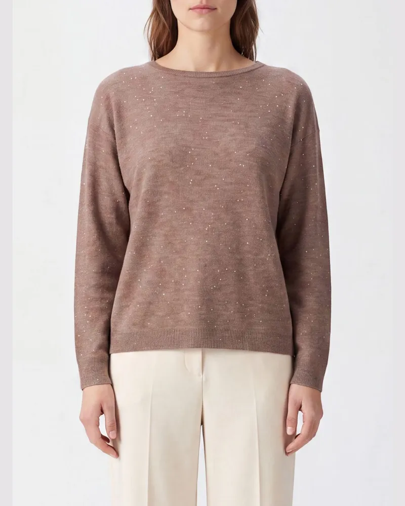 Fabiana Filippi Pullover damen Kaffee