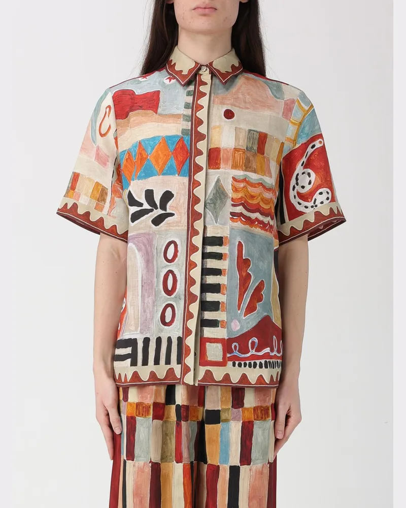 ALEMAIS Hemdbluse damen Bunt