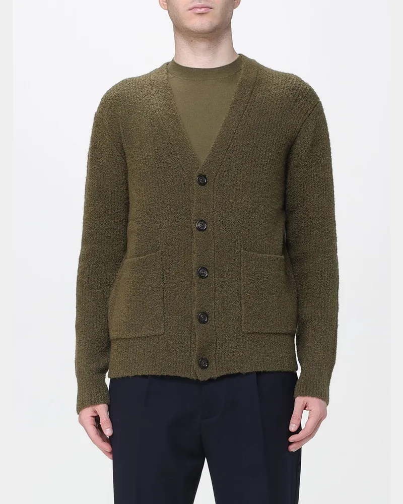 Paolo Pecora Milano Pullover herren Kaki