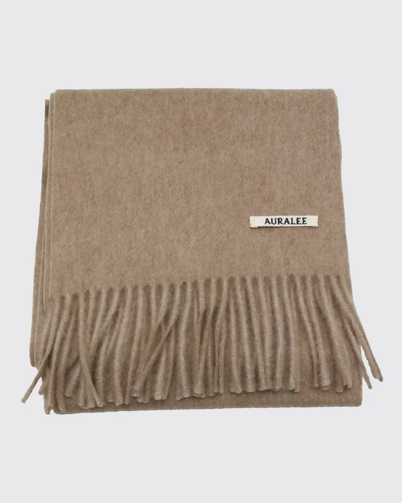 AURALEE Schal herren Braun