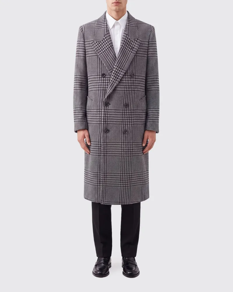 Emporio Armani Mantel herren Grau