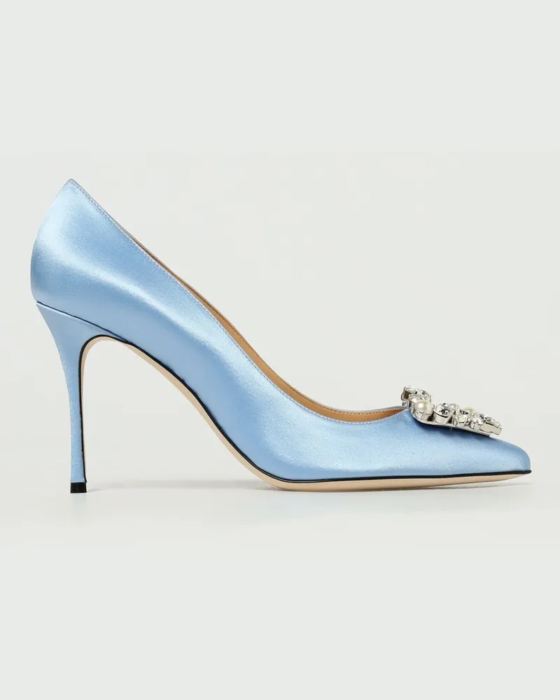 Sergio Rossi Schuhe damen Hellblau
