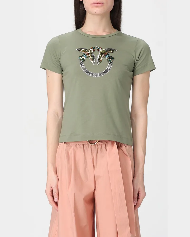 Pinko T-shirt damen Grün