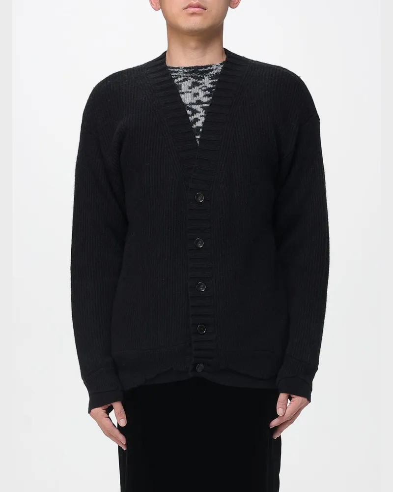 Laneus Strickjacke herren Schwarz