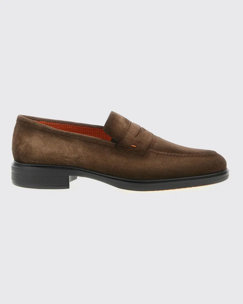 Santoni Schuhe herren Braun