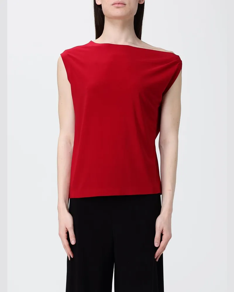 Norma Kamali Top damen Rot