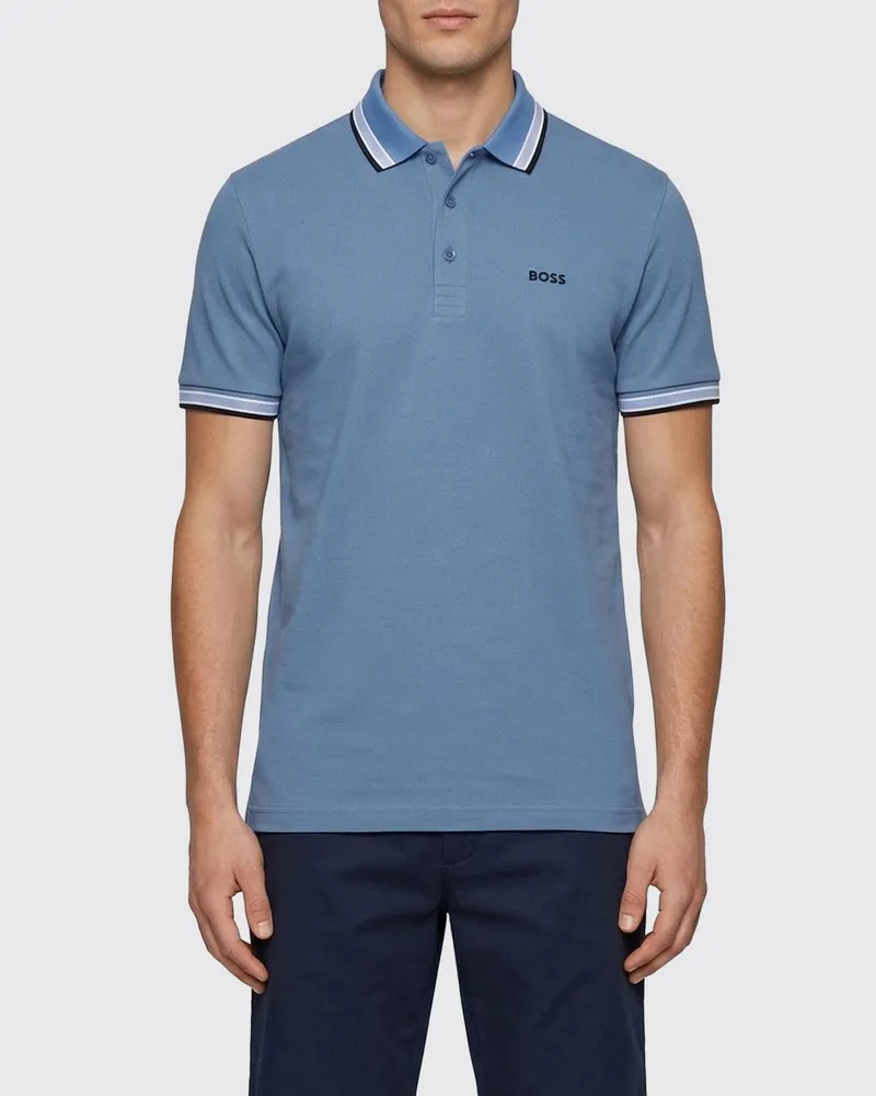 HUGO BOSS T-shirt herren Blau