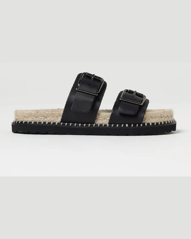 Castañer Flache sandalen damen Schwarz