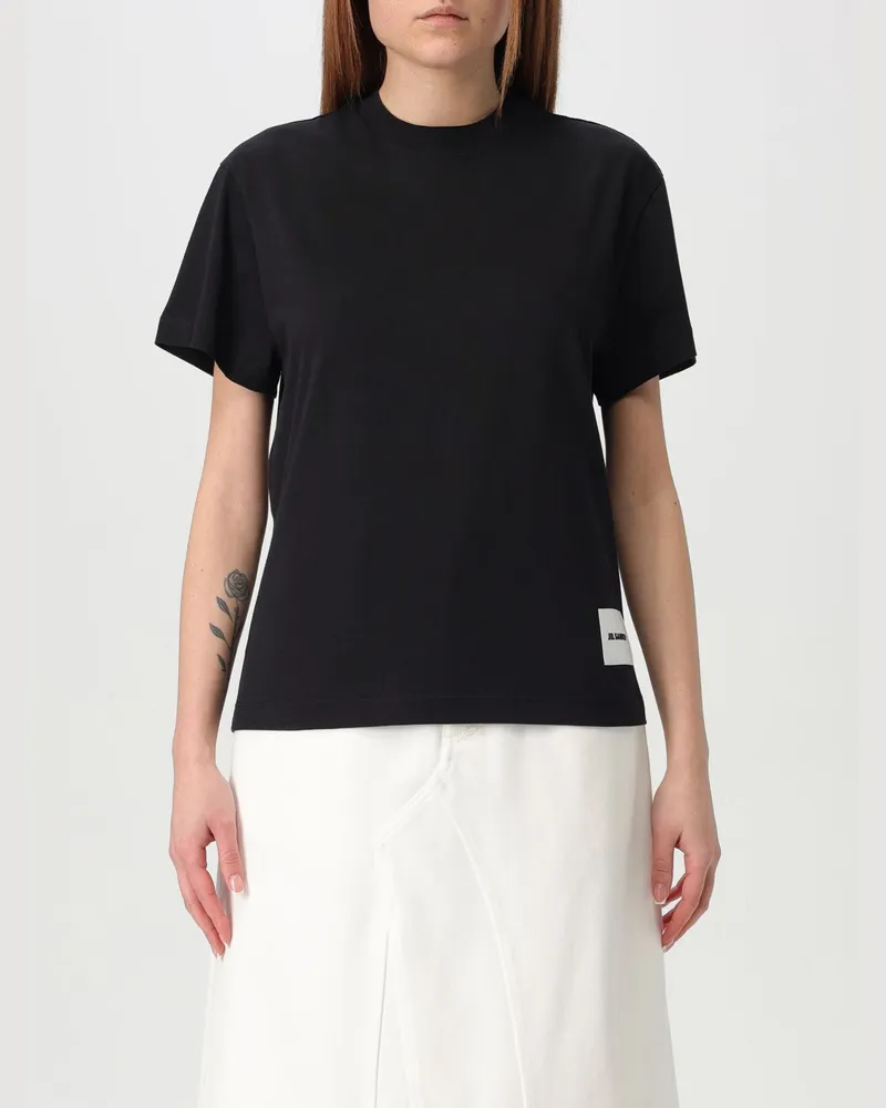 Jil Sander T-shirt damen Schwarz