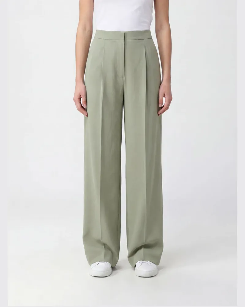 Alberta Ferretti Maßgeschneiderte Crêpe-Hose Grün