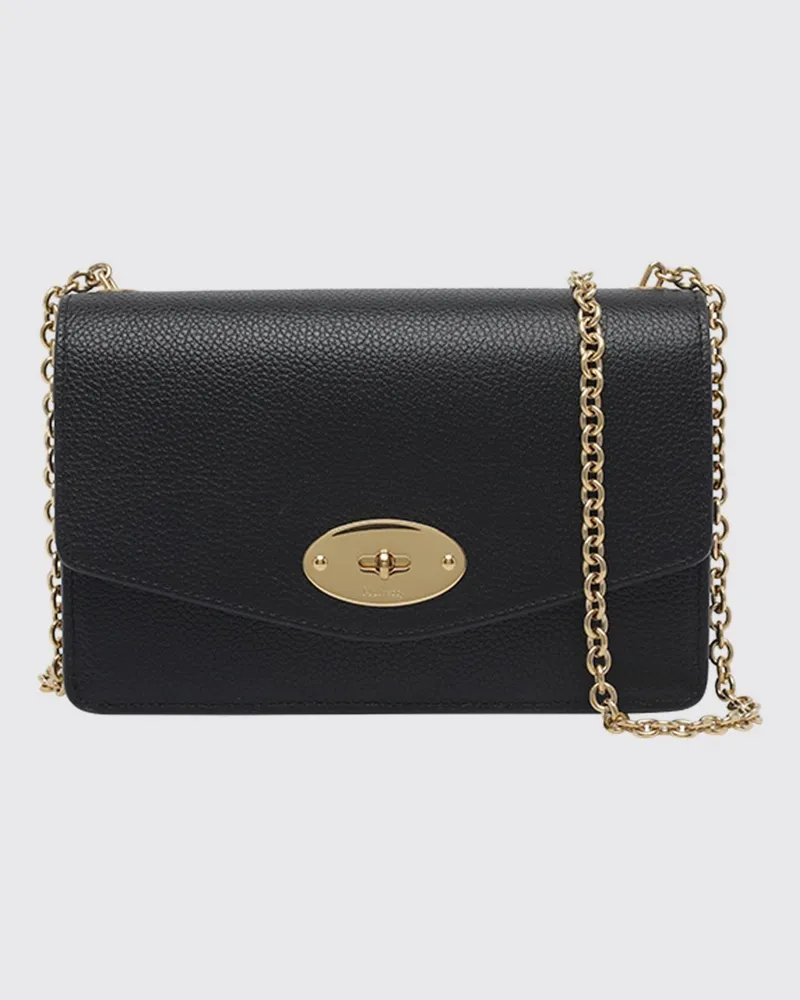 Mulberry Schultertasche damen Schwarz