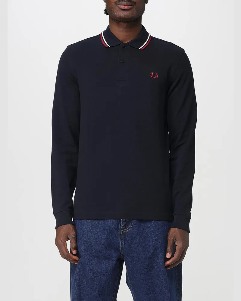 Fred Perry Polo herren Blau