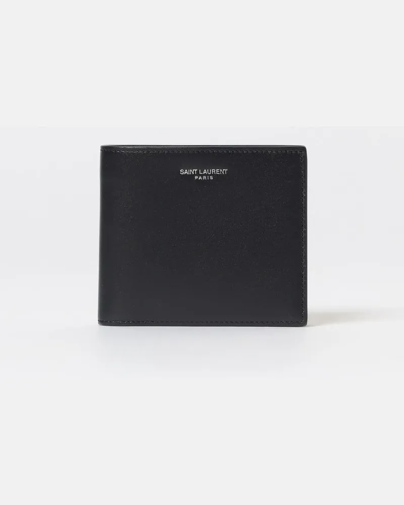 Saint Laurent Portmonnaie herren Schwarz