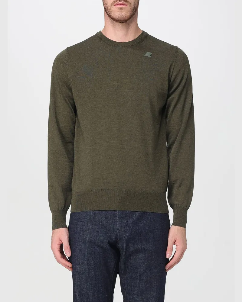 K-Way Pullover herren Military