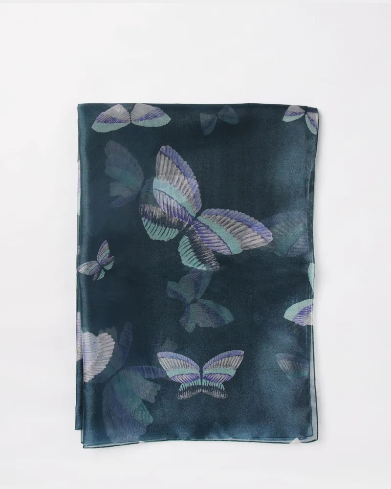 Emporio Armani Seidentuch damen Grün