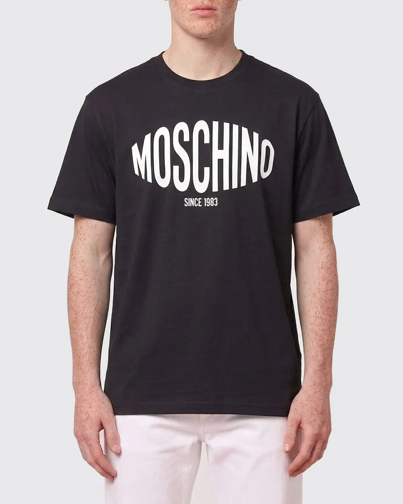 Moschino T-shirt herren Schwarz