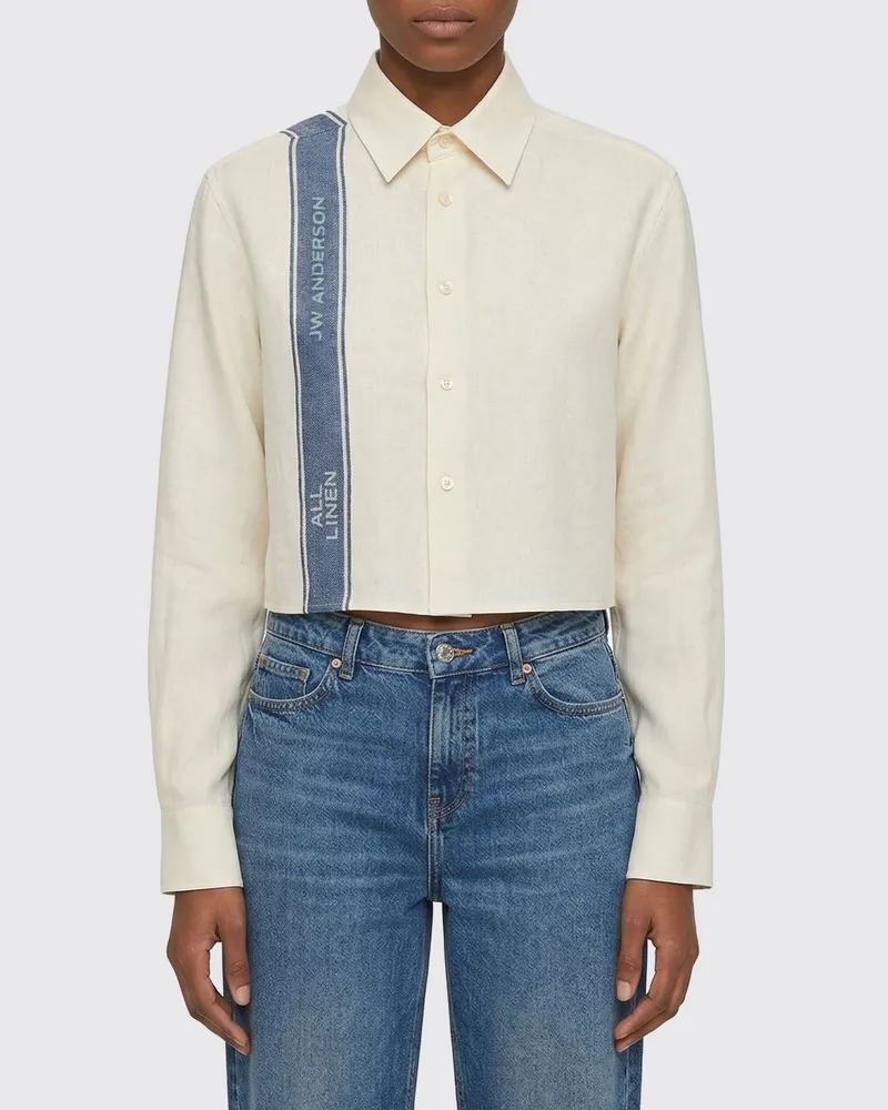 J.W.Anderson Hemdbluse damen Weiß