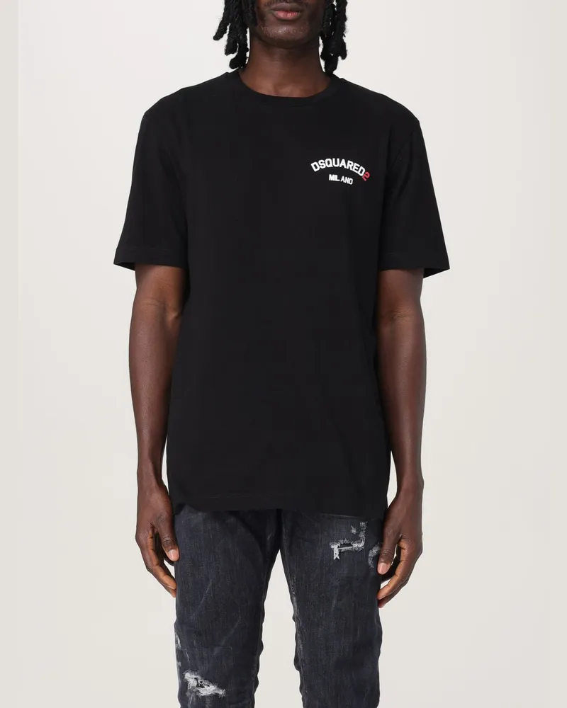 Dsquared2 T-shirt herren Schwarz