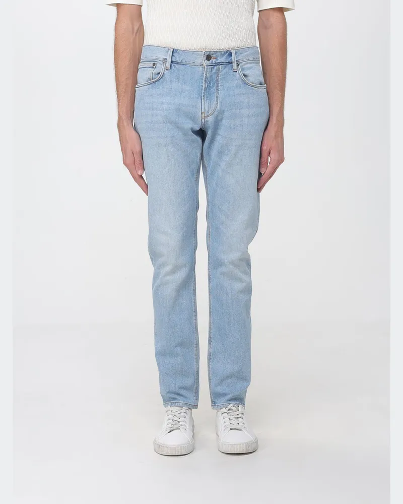 Emporio Armani Skinny-Fit-Jeans im Five-Pocket-Stil aus Stretch-Denim Blau