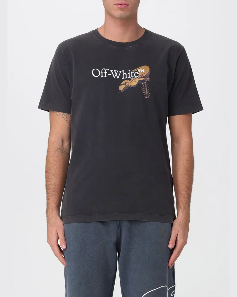 OFF-WHITE T-shirt herren Schwarz