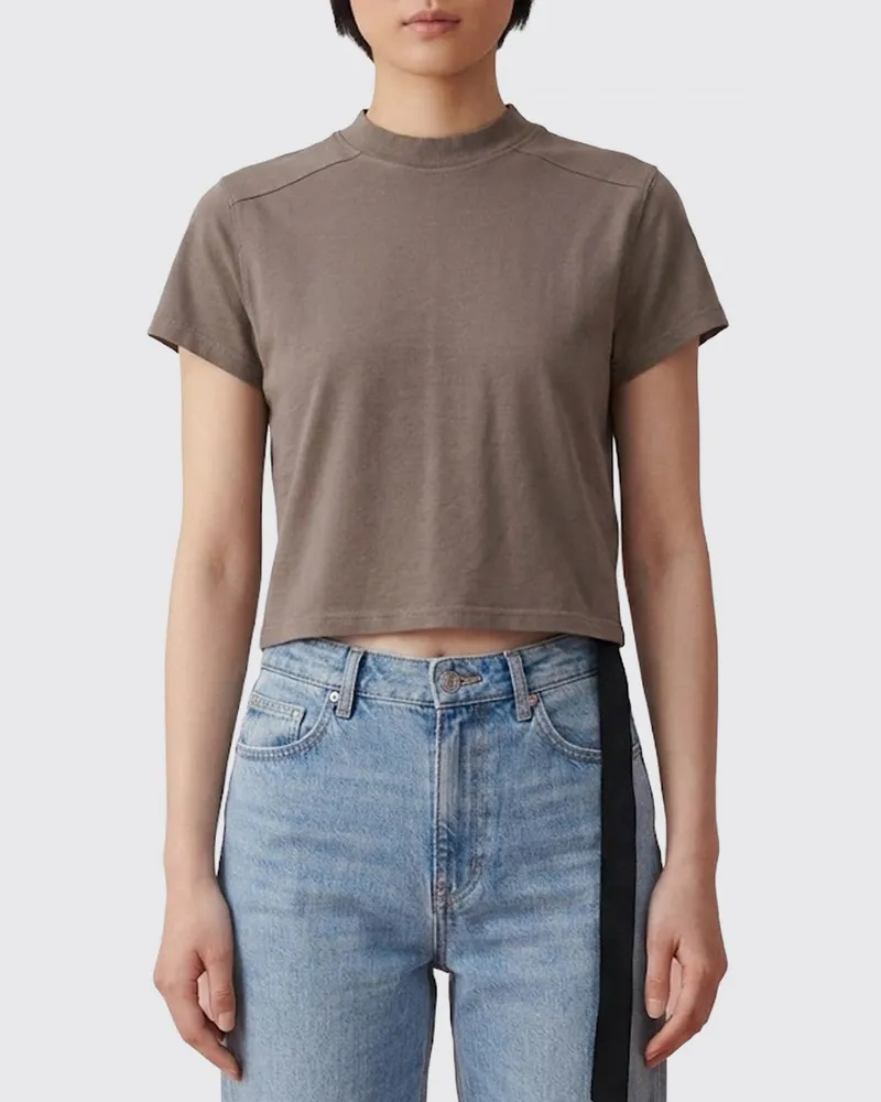 DRKSHDW by Rick Owens Baumwoll-T-Shirts Braun