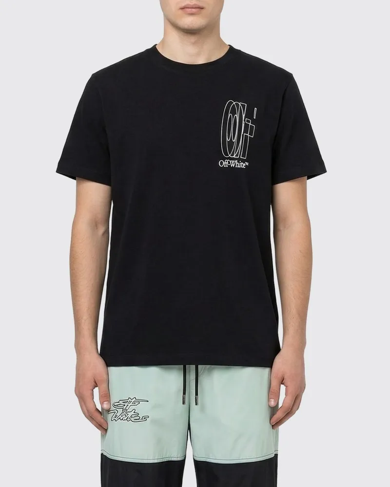 OFF-WHITE T-shirt herren Schwarz
