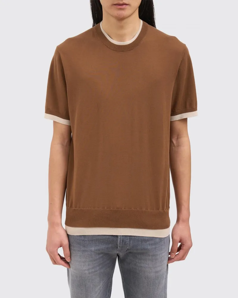 Paolo Pecora Milano Pullover herren Braun