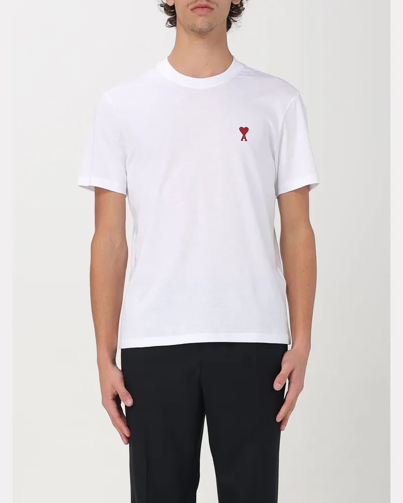 AMI Paris T-shirt herren Weiß