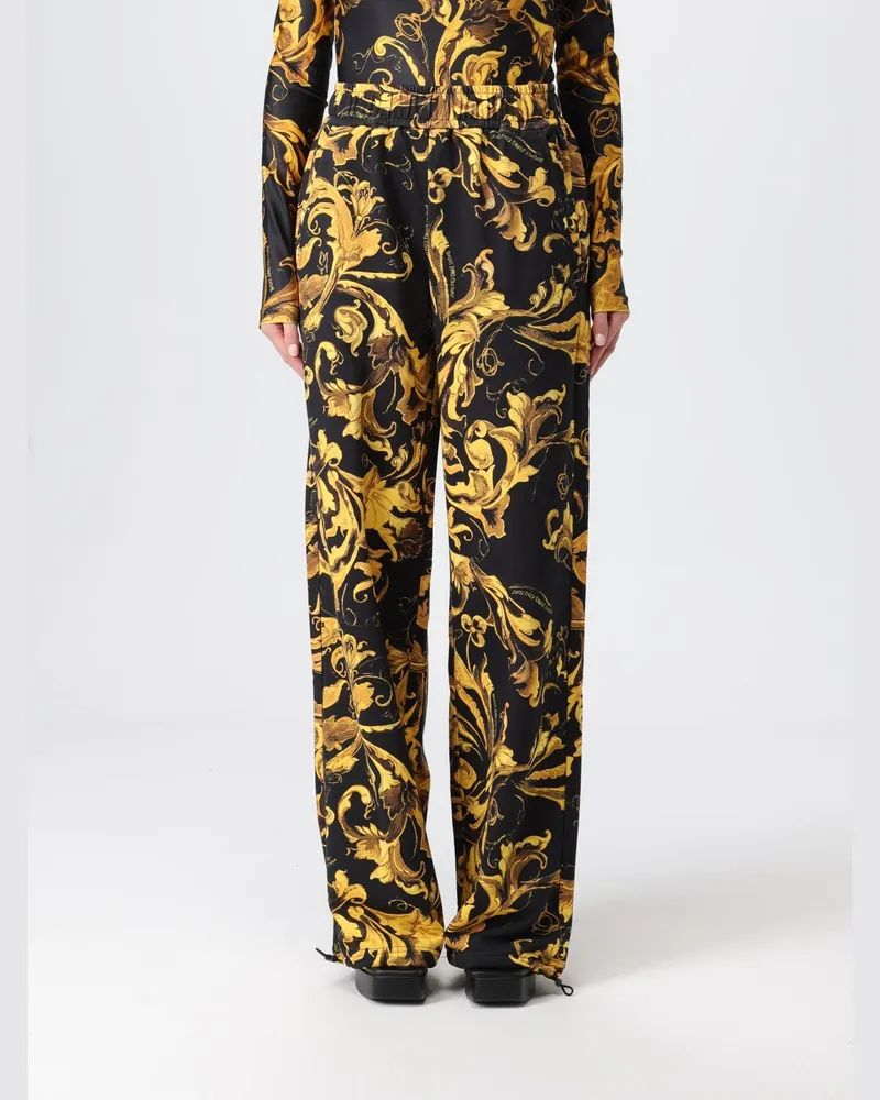Versace Jeans Hose damen Schwarz