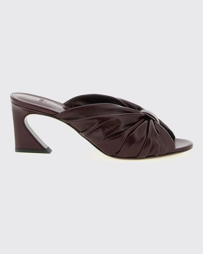 Fendi Schuhe damen Burgunderrot