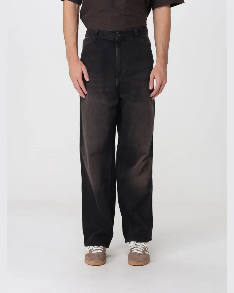 Carhartt WIP Carpenter-Jeans OG Single Knee Pant aus Denim in gerader Passform Schwarz