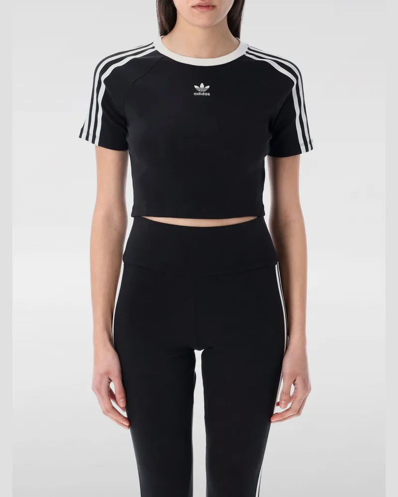 adidas T-shirt damen Schwarz