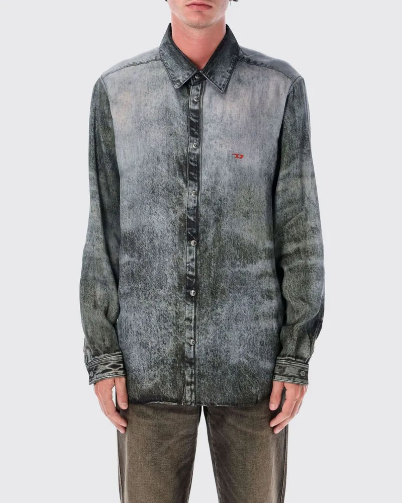 Diesel T-shirt herren Grau
