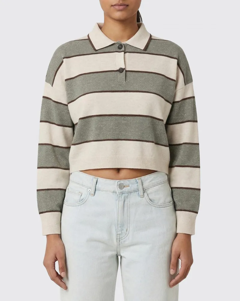 Brunello Cucinelli Pullover damen Weiß