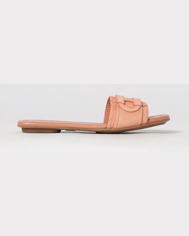 Hogan Flache sandalen damen Lachs