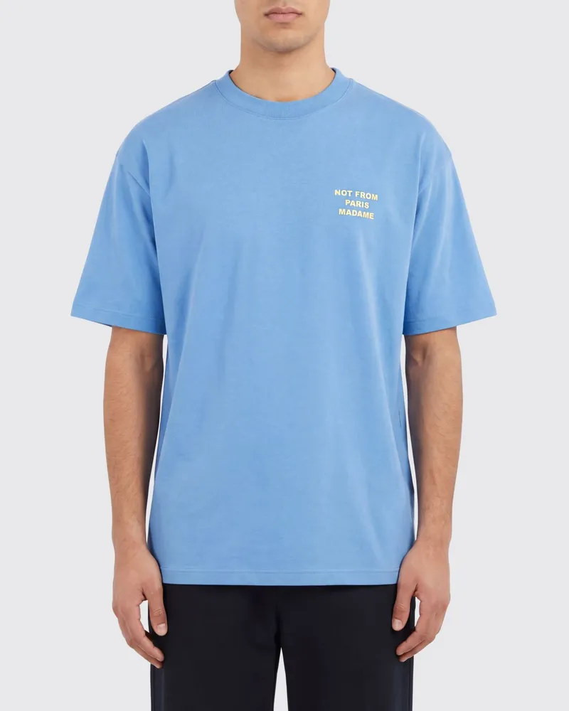 Drôle de Monsieur T-shirt herren Blau