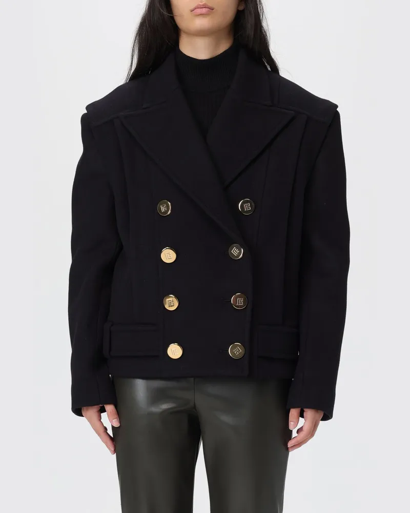 Balmain Oberbekleidung damen Schwarz