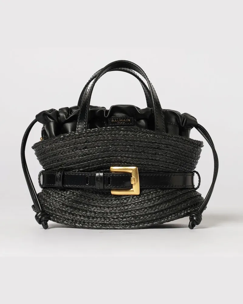 Balmain Handtasche damen Schwarz