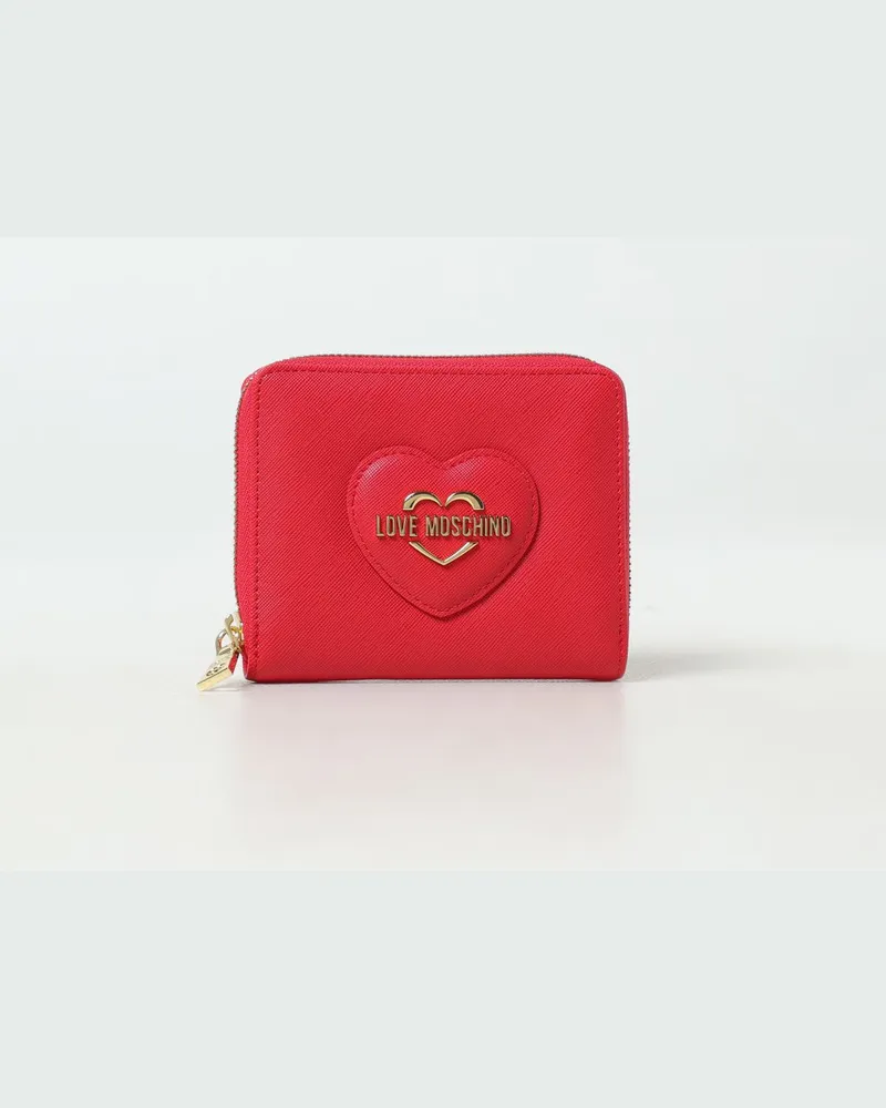 Moschino Geldbeutel damen Rot