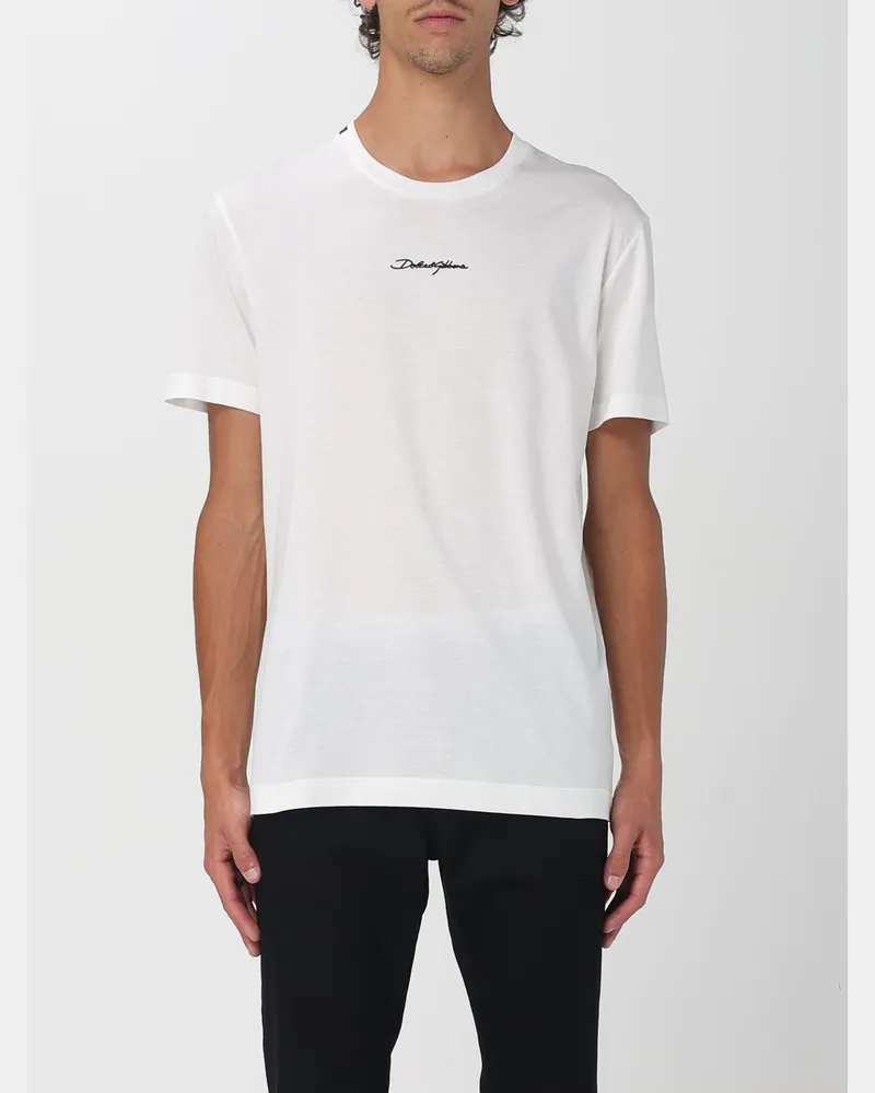 Dolce & Gabbana T-shirt herren Dolce & Gabbana Weiß