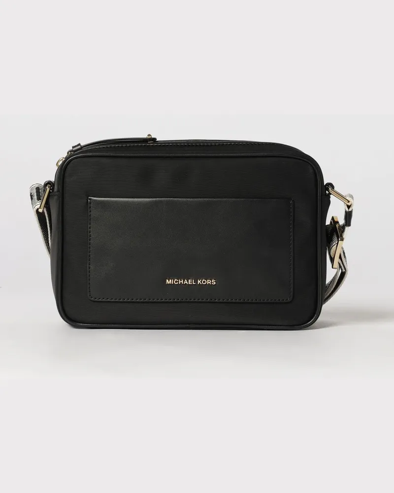 Michael Kors Tasche aus Nylongabardine Schwarz