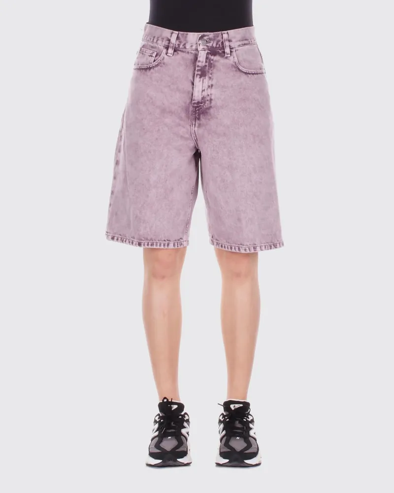 Carhartt WIP Baumwolldenim-Shorts Violett