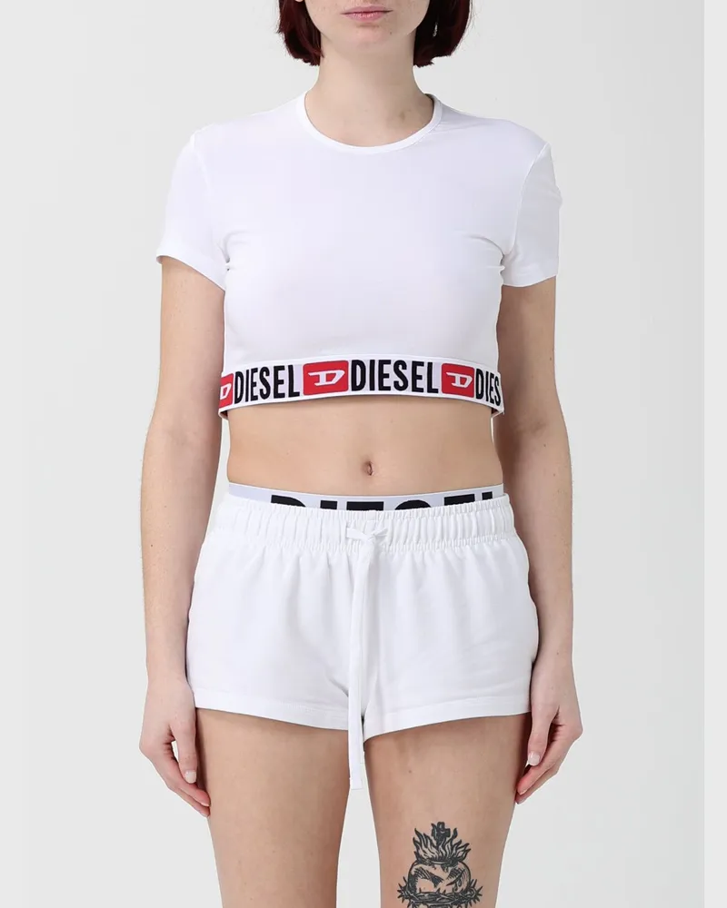 Diesel T-shirt damen Weiß