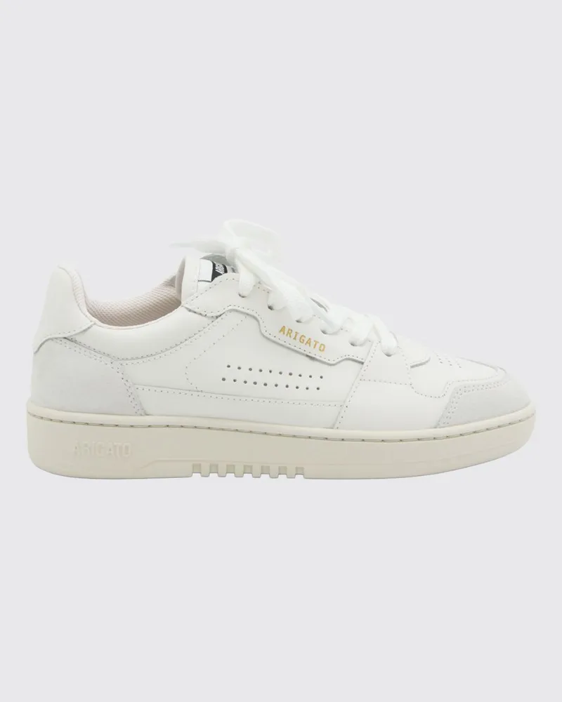 Axel Arigato Dice Lo Sneaker von aus Leder und Wildleder mit perforierter Kappe Weiß