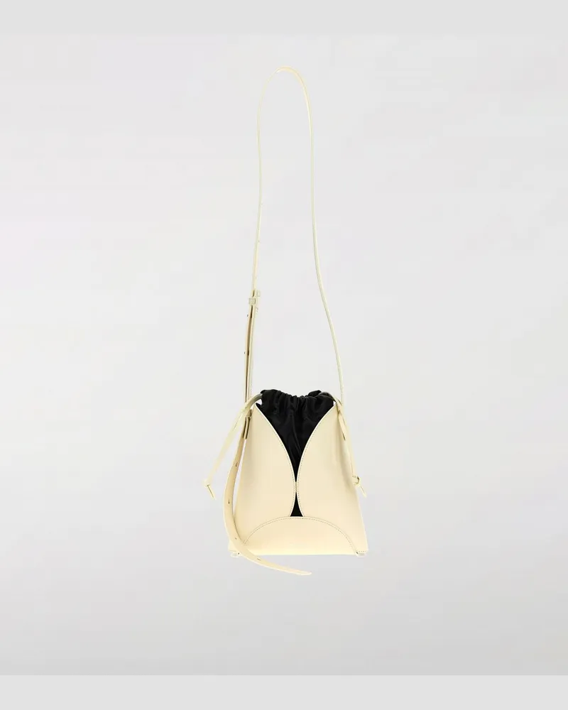 Jil Sander Schultertasche damen Beige