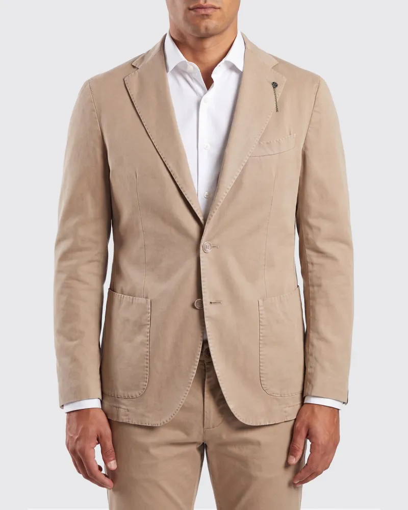 Biagio Santaniello Jacke herren Biscuit